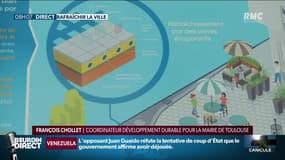 Pavés rafraîchissants, routes blanches... Quelles réponses d'urbanisme pour contrer la canicule en ville?