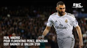 Real Madrid : Pour Florentino Perez, Benzema doit gagner le Ballon d'or