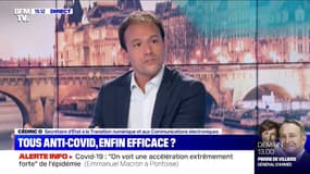 Le secrétaire d’Etat chargé de la Transition numérique, Cédric O, était l’invité de BFMTV ce vendredi soir, alors que 54 départements seront placés sous couvre-feu à minuit.