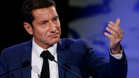 Le maire de Cannes, David Lisnard, au congrès de l'Association des maires de France qu'il préside, à Paris, le 18 novembre 2021 (illustration). 