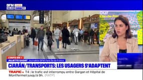 Tempête Ciaran: des perturbations dans les transports franciliens