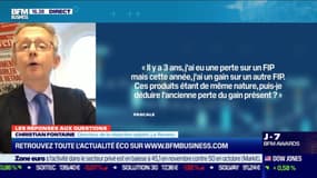 Les questions : Peut-on déduire l'ancienne perte sur un FIP du gain présent sur un autre FIP ? - 23/11