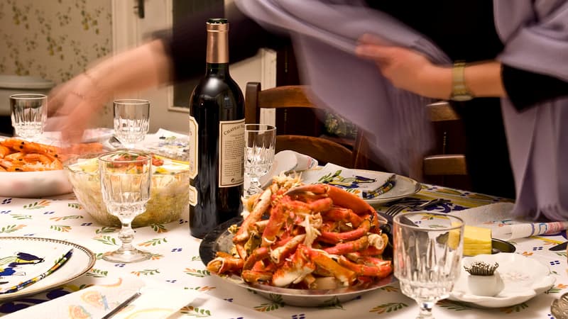 Une tablée de fêtes (Photo d'illustration)