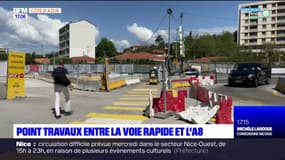 Nice: où en sont les travaux entre la voie Mathis et l'A8?