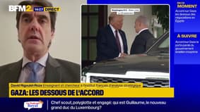 Accord sur Gaza: "Donald Trump a pesé de tout son poids", analyse David Rigoulet-Roze