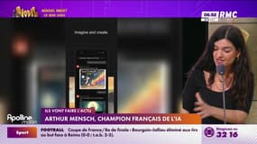Arthur Mensh, champion français de l'IA