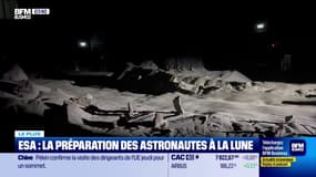 ESA : la préparation des astronautes à la lune