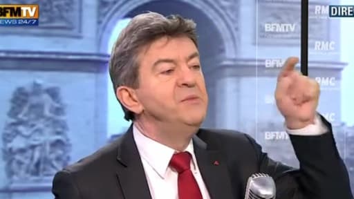 Jean-Luc Mélenchon, le leader du Front de gauche, était l'invité de BFM TV-RMC ce mercredi 9 janvier.