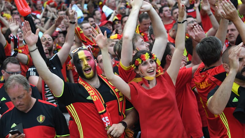 Supporters des Diables rouges