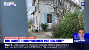 Corps calciné découvert à Sainte-Foy-lès-Lyon: une enquête ouverte pour "meurtre par conjoint"
