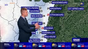 Météo Alsace: de la pluie voire des orages attendus ce lundi, 25°C à Strasbourg