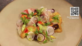 Les recettes de l'été: carpaccio de maigre