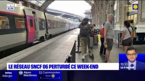 Alpes-Maritimes: des perturbations sur le réseau SNCF ce week-end