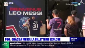 PSG: l'arrivée de Lionel Messi fait exploser la billetterie