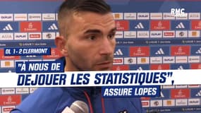OL 1-2 Clermont : "Moi je ne suis pas en Ligue 2... à nous de déjouer les statistiques" assure Lopes