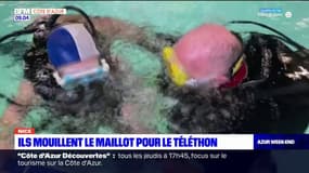 Nice: ils mouillent le maillot pour le Téléthon