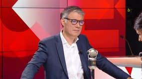Olivier Faure, premier secrétaire du PS, sur BFMTV-RMC, le 25 septembre 2024 