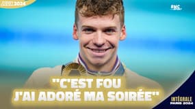 JO 2024 / Natation : "C'est fou j'ai adoré ma soirée", réagit Léon Marchand