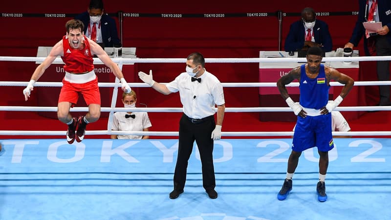 JO 2021 (boxe): l’Irlandais Walsh se blesse en fêtant sa victoire et déclare forfait