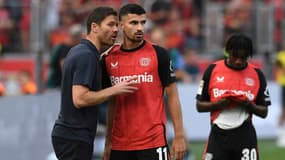 Martin Terrier avec Xabi Alonso