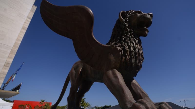 Le Lion de saint-Marc, symbole du prix de la Mostra de Venise