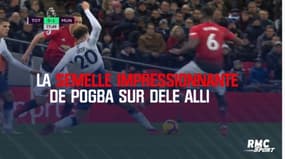 Tottenham-Man United : La semelle impressionnante de Pogba sur Dele Alli 
