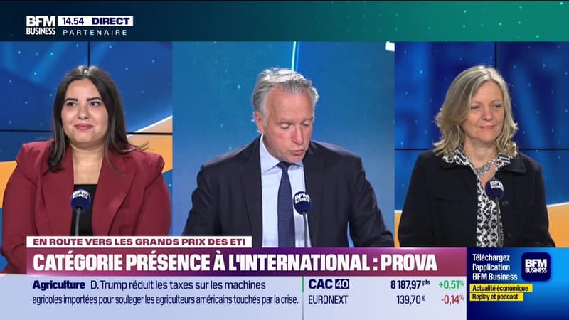 En route vers les Grands Prix des ETI : Catégorie présence à l'international, Prova - 02/06
