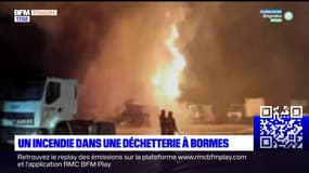 Bormes-les-Mimosas: un incendie se déclare dans une déchèterie sans faire de blessés