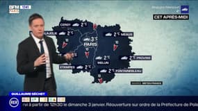 Météo Paris-Ile de France du 3 janvier: Un temps gris et froid