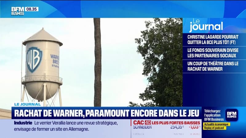 Rachat de Warner : Paramount encore dans le jeu