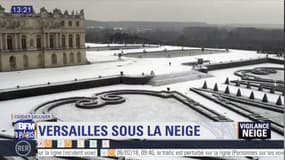 Les images du Château de Versailles sous la neige