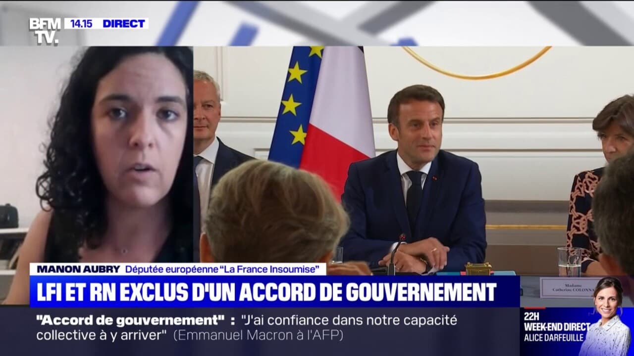 Manon Aubry, Députée Européenne LFI: "Depuis Quand Le Président De La ...