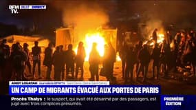 Un camp de migrants évacué ce mardi matin à Saint-Denis, en Seine-Saint-Denis