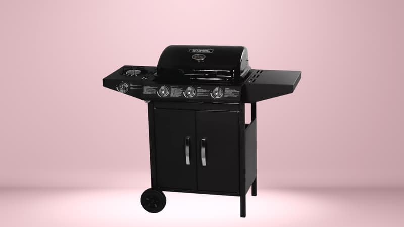 Auchan met en vente ce barbecue à gaz à quelques dizaines d'euros seulement, c'est du jamais vu