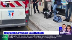 Nice: plus de contrôles pour les livreurs en deux-roues
