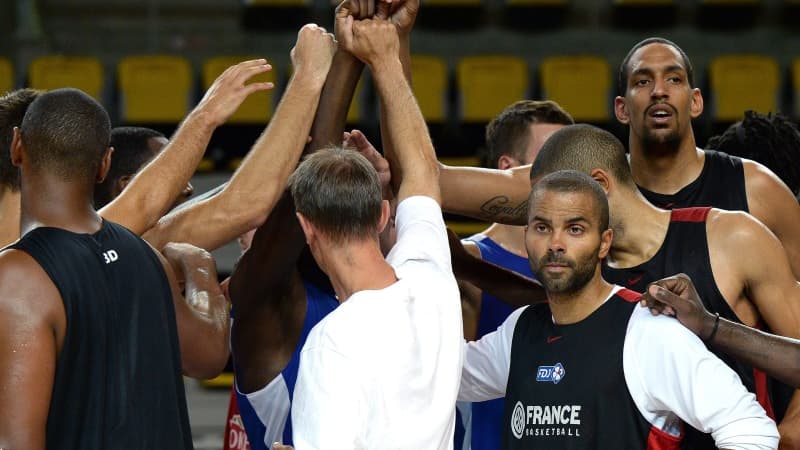 L'équipe de France de basket