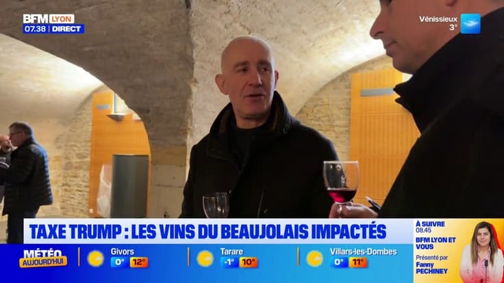 Taxes sur le vin : les vignerons du Beaujolais inquiets par les menaces de Donald Trump