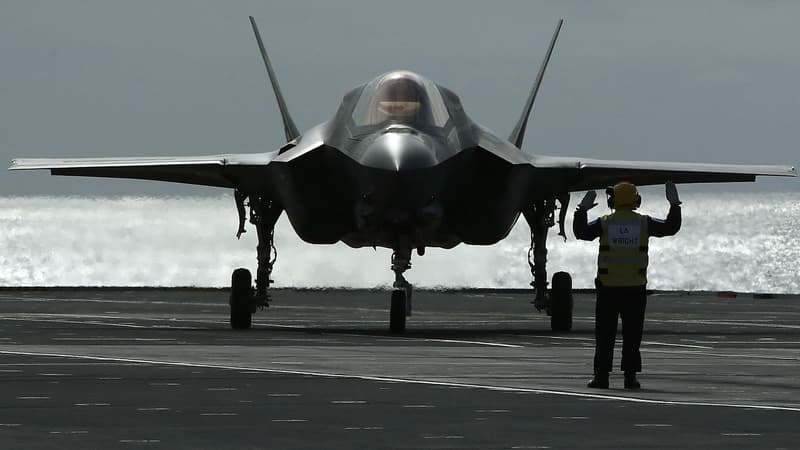 Le F-35B a décollé du porte-avion HMS Queen Elizabeth qui navigue en Méditerranée orientale