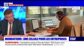 Inondations dans le Pas-de-Calais: une cellule d'écoute pour les entreprises mise en place par la CCI des Hauts-de-France 