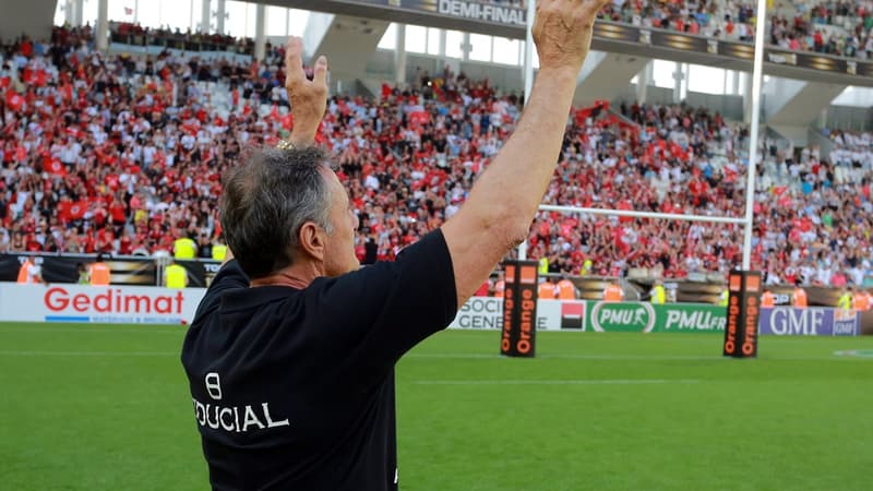 Guy Novès dit au revoir aux supporters du Stade Toulousain