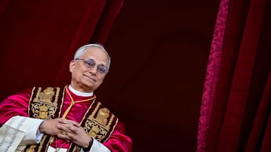 Le pape Léon XIV au Vatican le 8 mai 2025