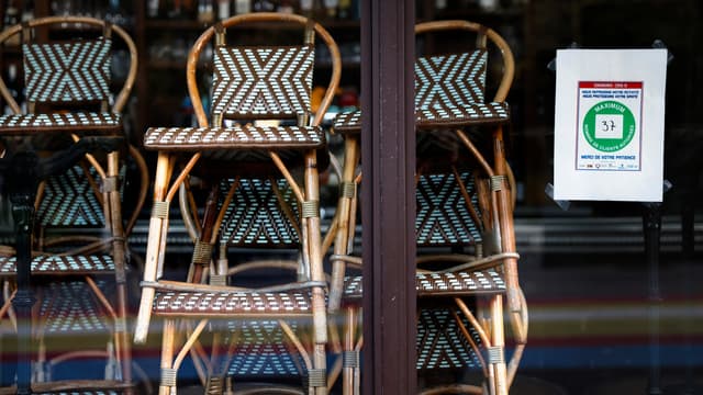 Un restaurant fermé (photo d'illustration)