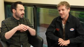 Florian Dubos et Benoît Poher du groupe Kyo, en juillet 2024.