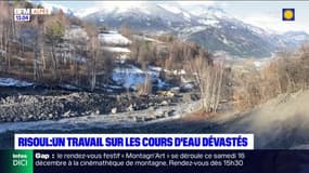 Risoul: un travail sur les cours d'eau dévastés