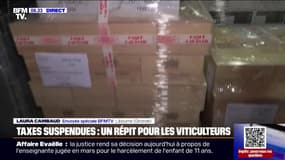 Taxes américaines suspendues: "Un soulagement" pour les viticulteurs