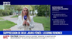 Pas de suppression de deux jours fériés: pour Edwige Diaz, vice-présidente du RN, "c'était la moindre des choses"