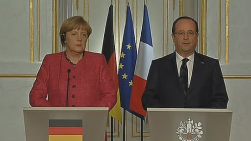 François Hollande et Angela Merkel ont affiché leur unité, ce jeudi 30 mai.