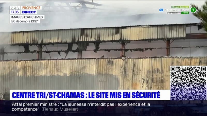 Incendie du centre de tri de Saint-Chamas: plus de deux ans après, le site mis en sécurité