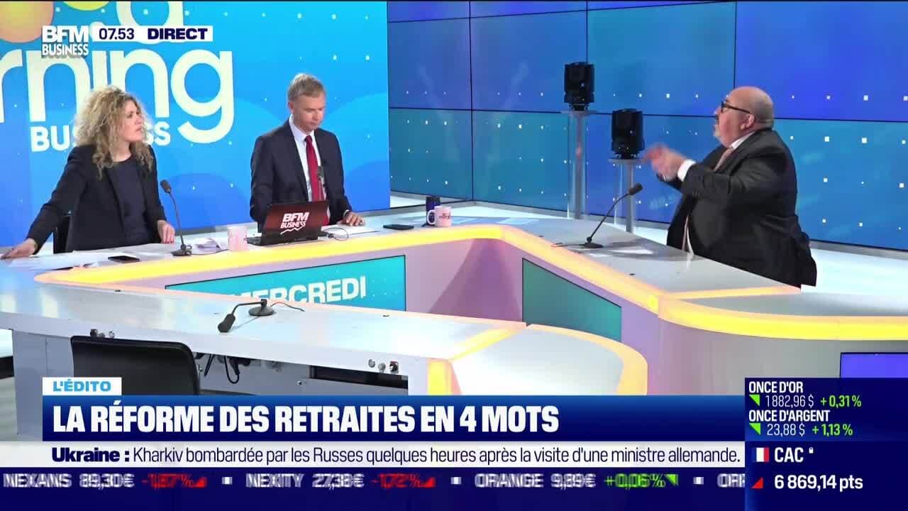 Emmanuel Lechypre La réforme des retraites en quatre mots 11/01