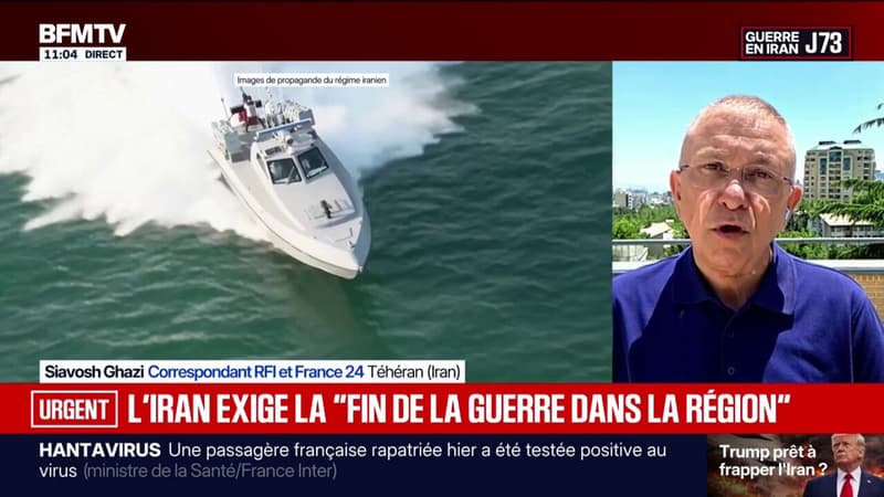 Guerre au Moyen-Orient: l'Iran exige "la fin de la guerre dans la région"